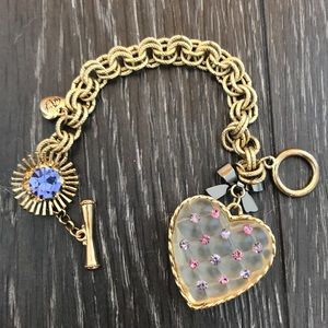 Betsey Johnson Charm bracelet